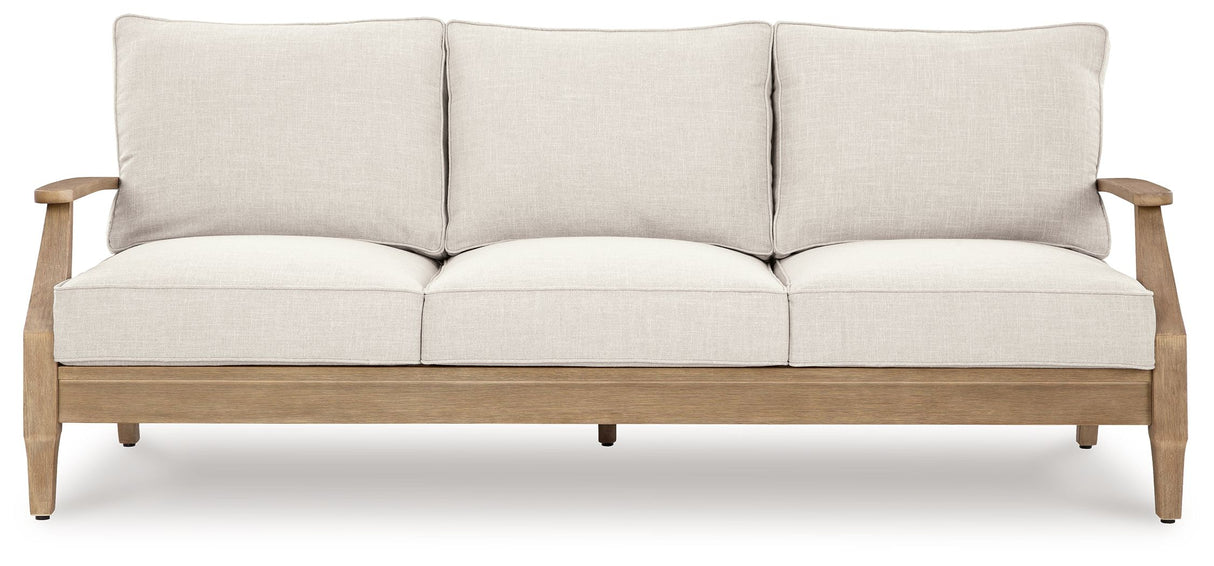 Carter Hall - Sofa With Cushion - Beige