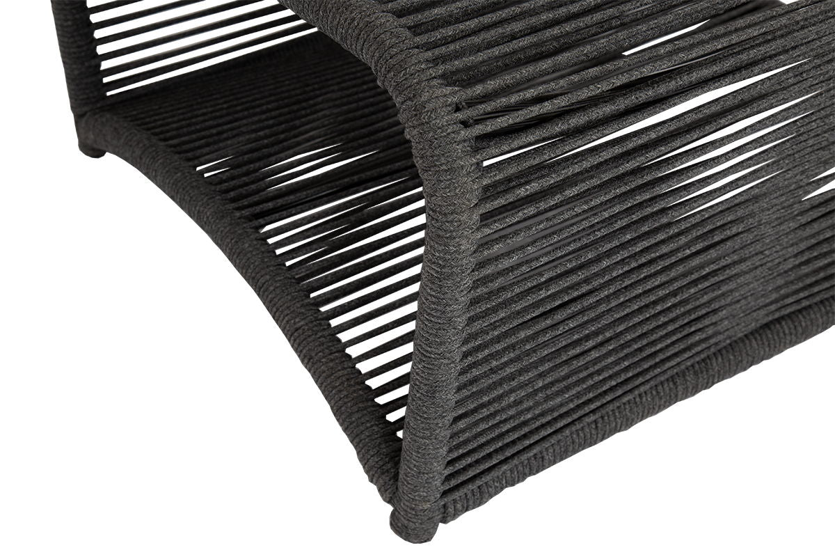 Milano - Armless Club Chair - Slate