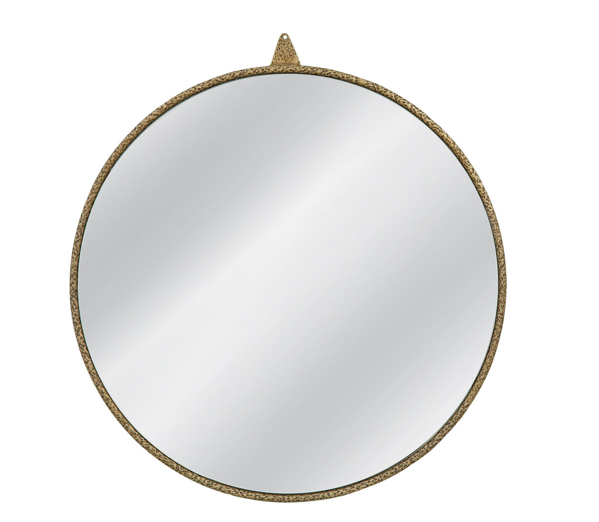 Ezra - Wall Mirror - Antique Brass