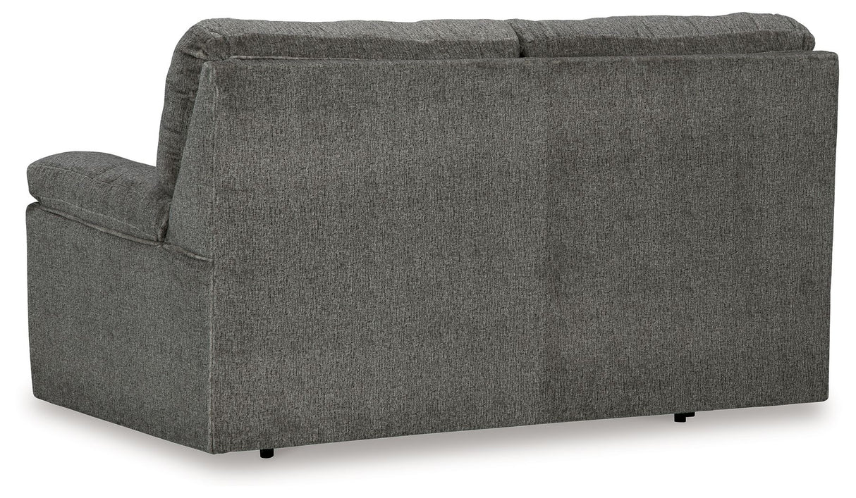 Bindura - Glider Loveseat - Mineral