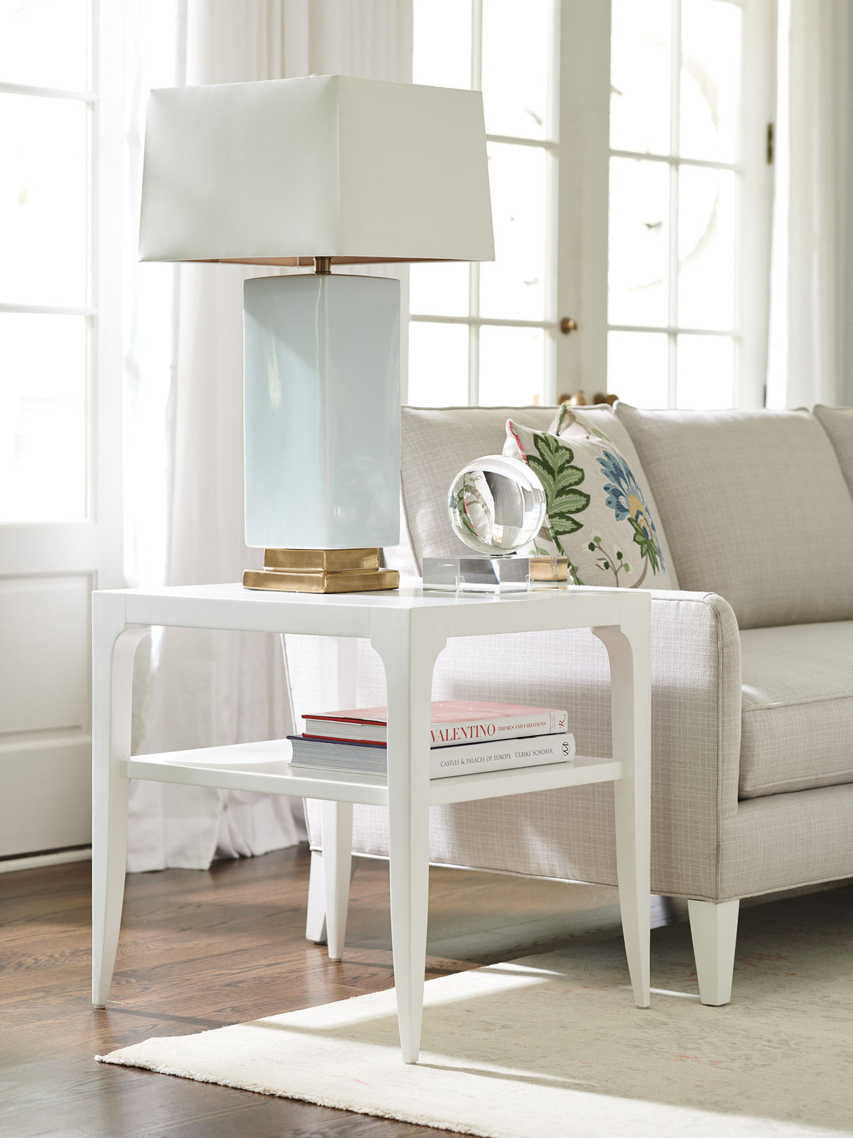 Avondale - Carrington End Table - White
