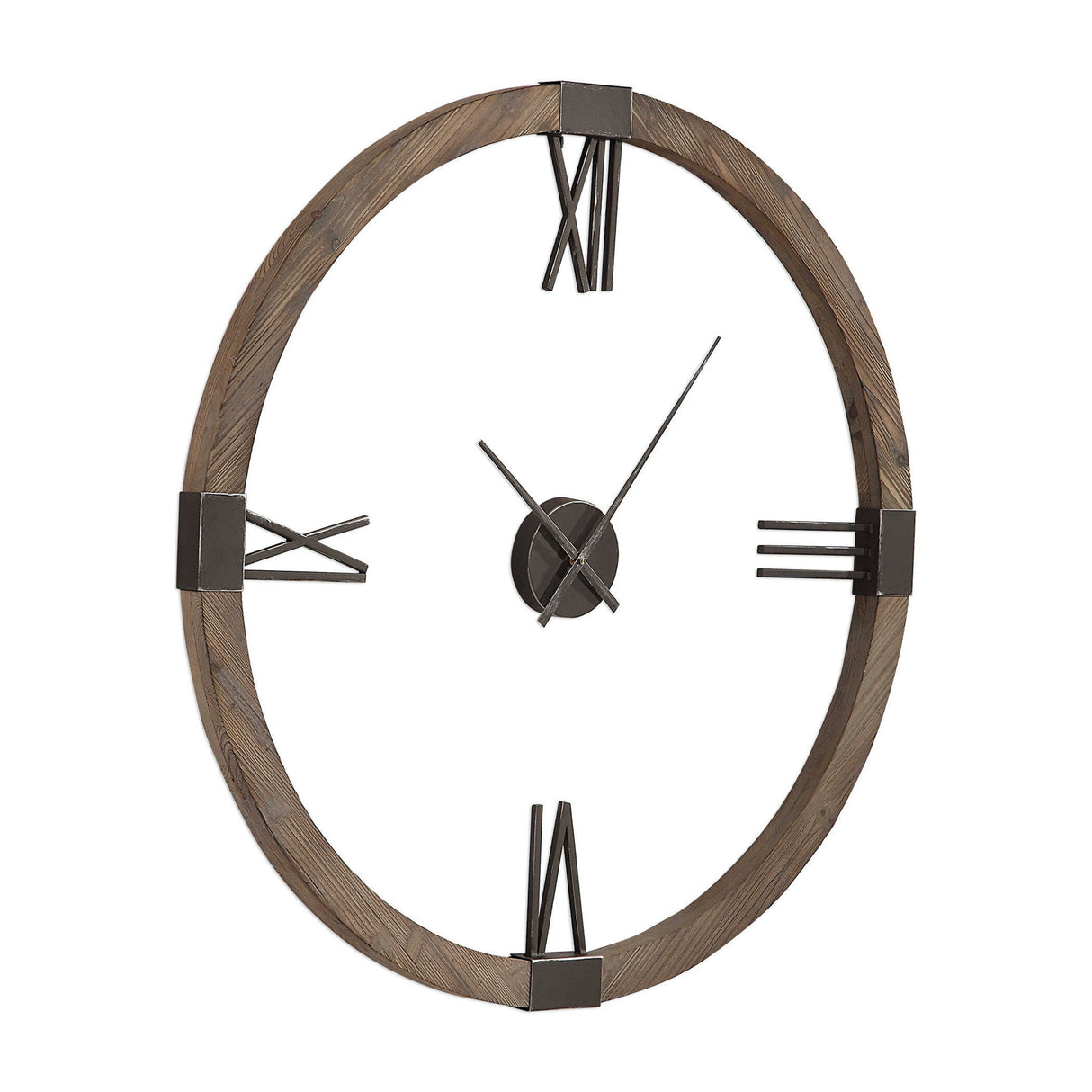 Marcelo - Modern Wall Clock - Light Brown