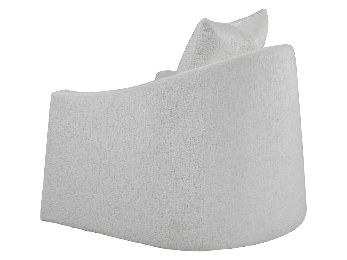 Artistica Upholstery - Brigitte Swivel Chair - White