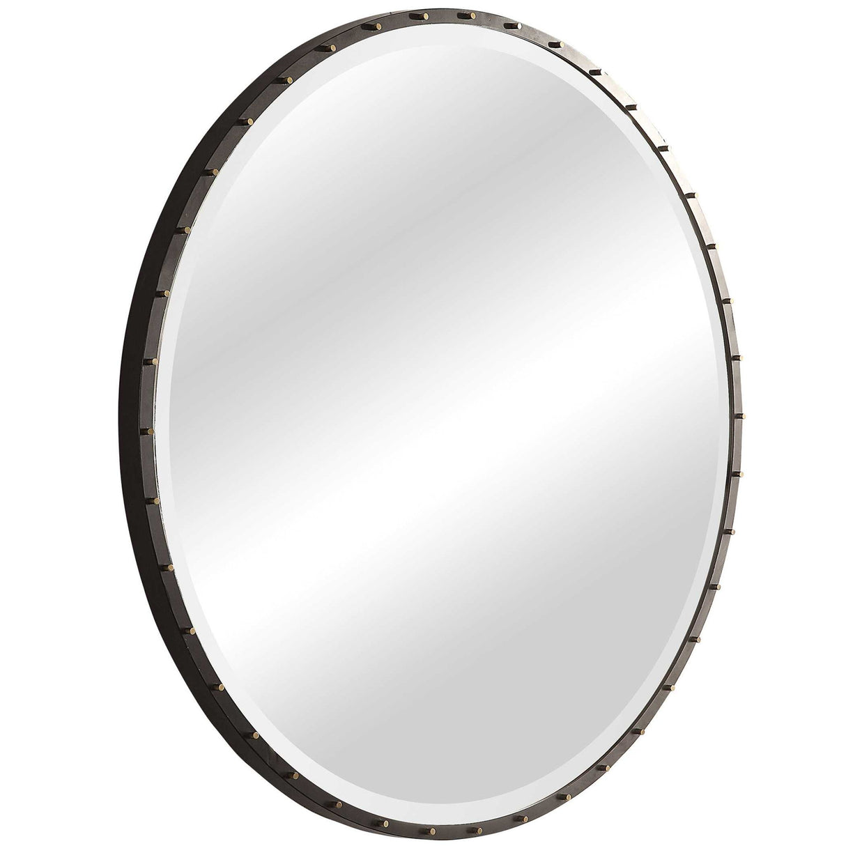 Benedo - Round Mirror - Black