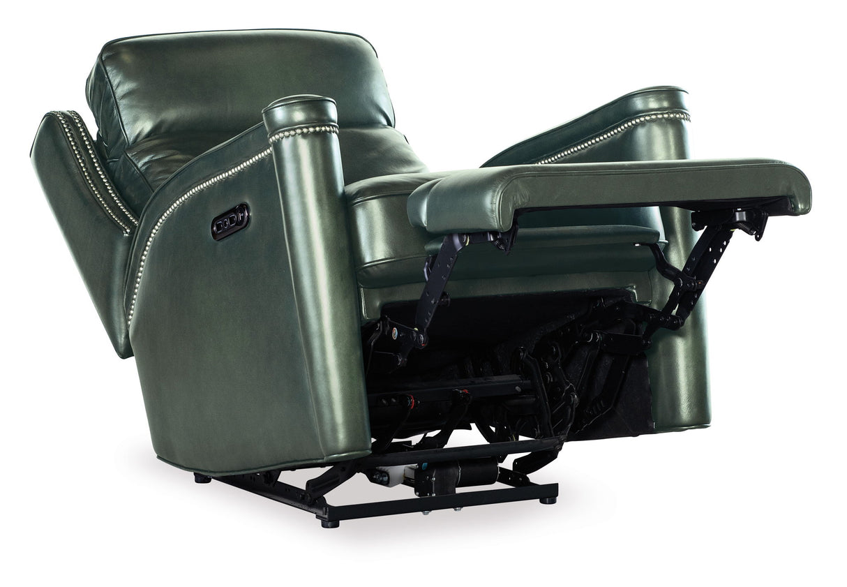 SS - Hamilton Power Recliner With Power Headrest