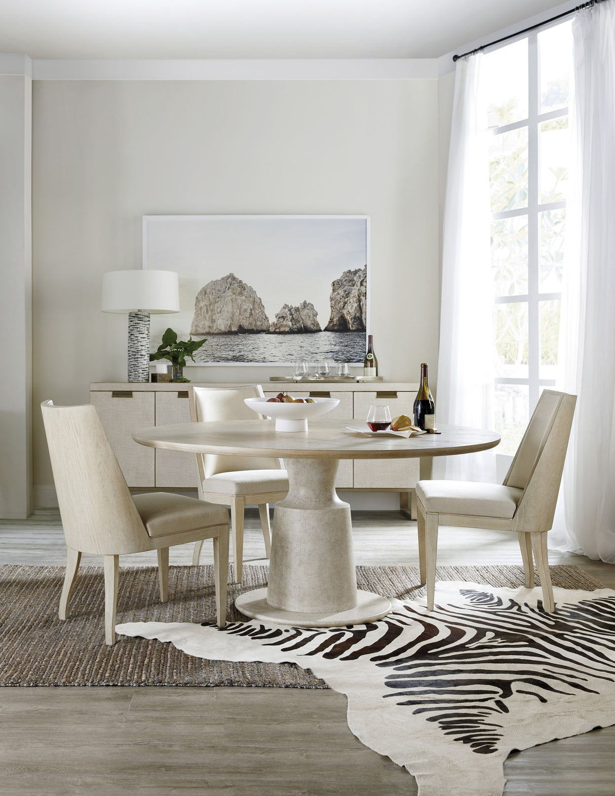 Cascade - Pedestal Dining Table