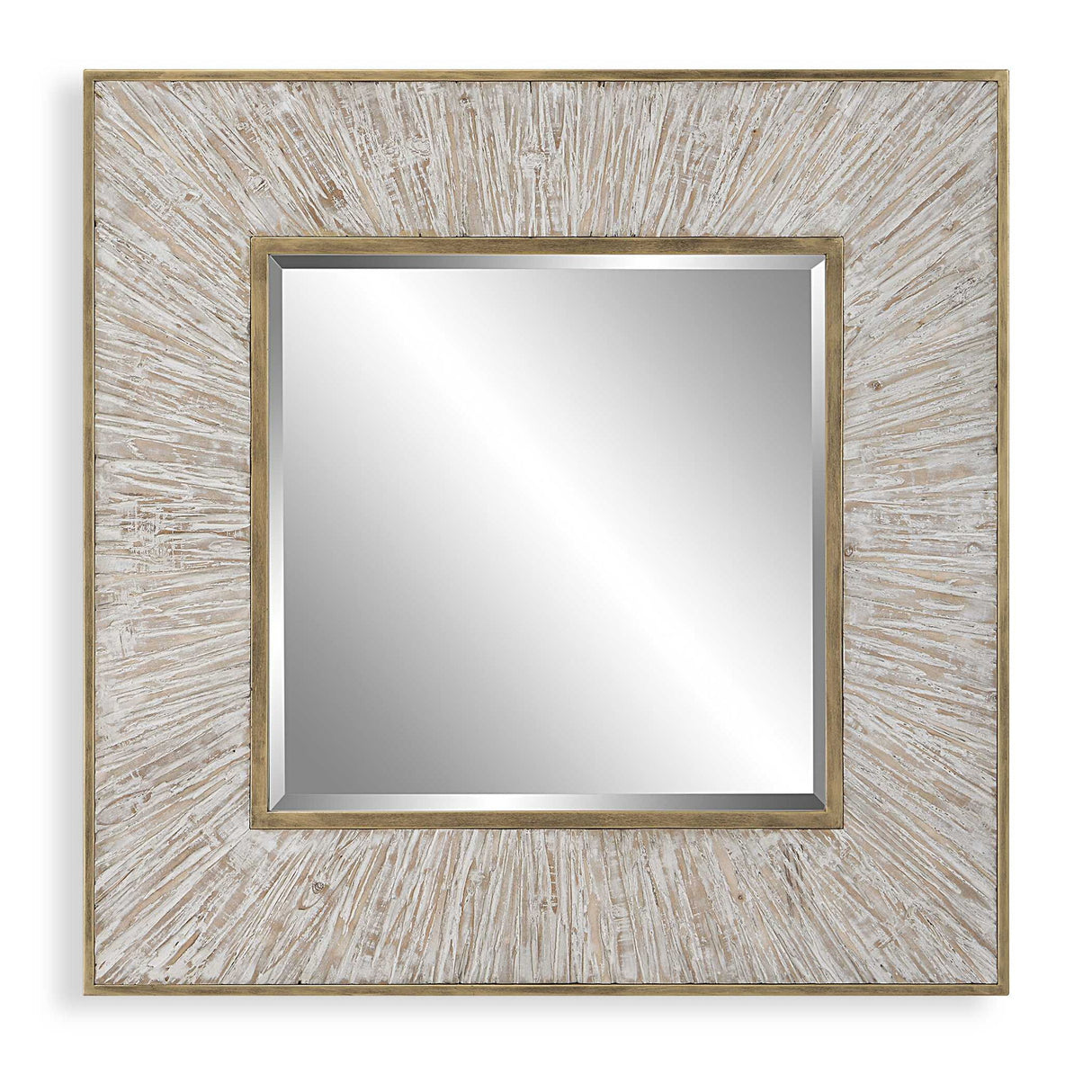 Wharton - Square Mirror - Gold