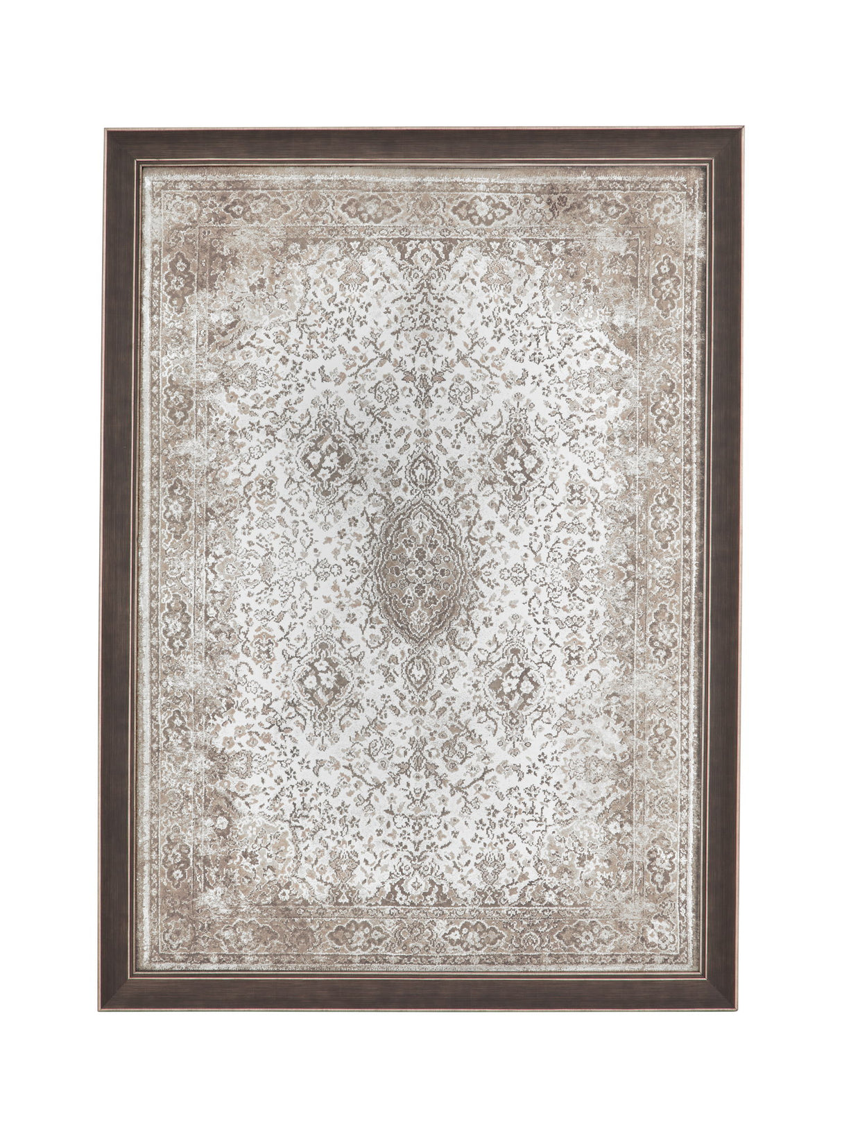 Marin - Wall Mirror - Antique Brown