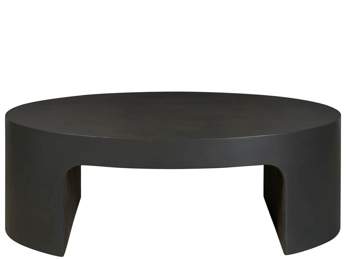 Modern - Concrete Cocktail Table - Black