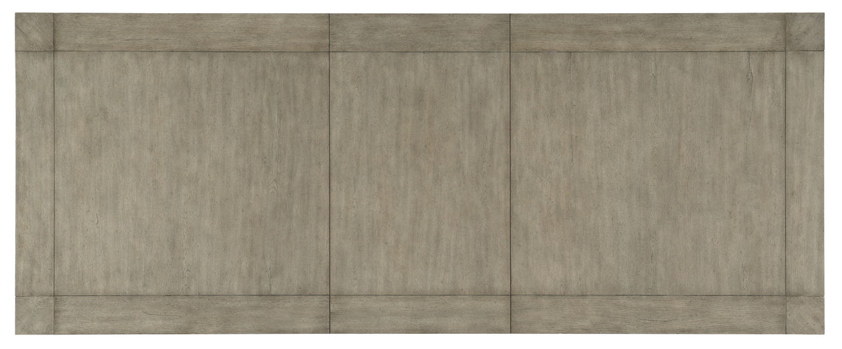 Linville Falls - North Fork Rectangle Dining Table With 1-24" Leaf - Gray