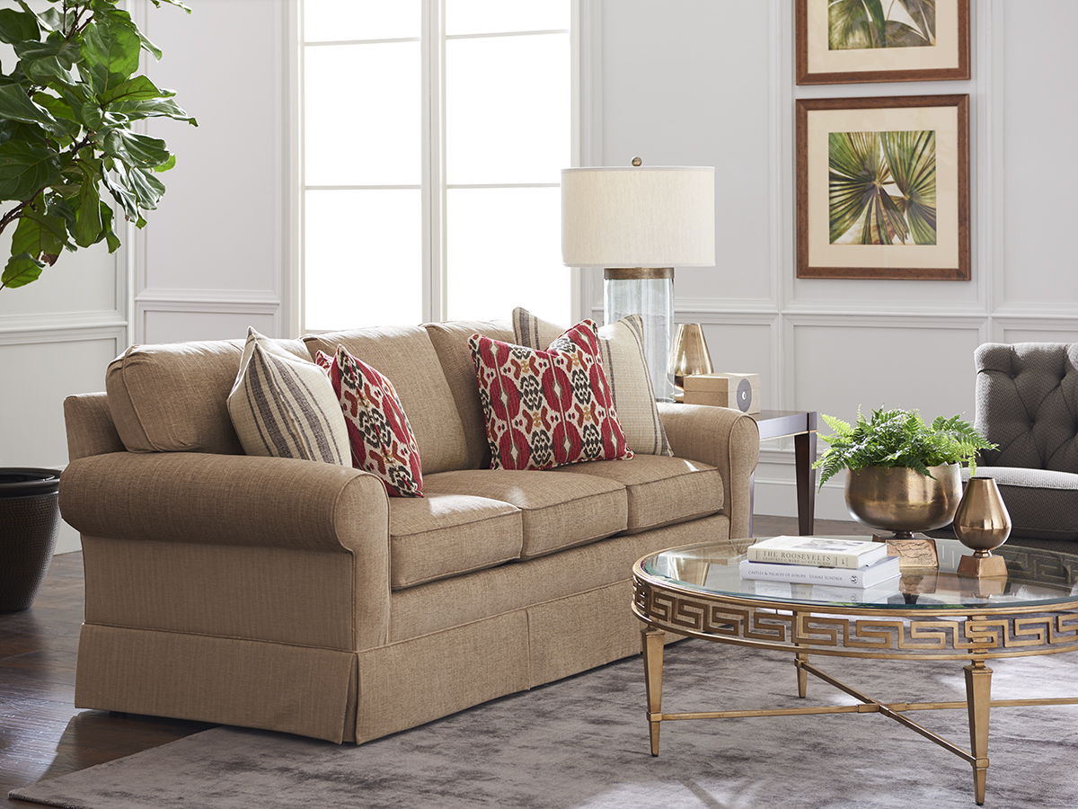 Lexington Upholstery - Bedford Sleeper Sofa - Light Brown