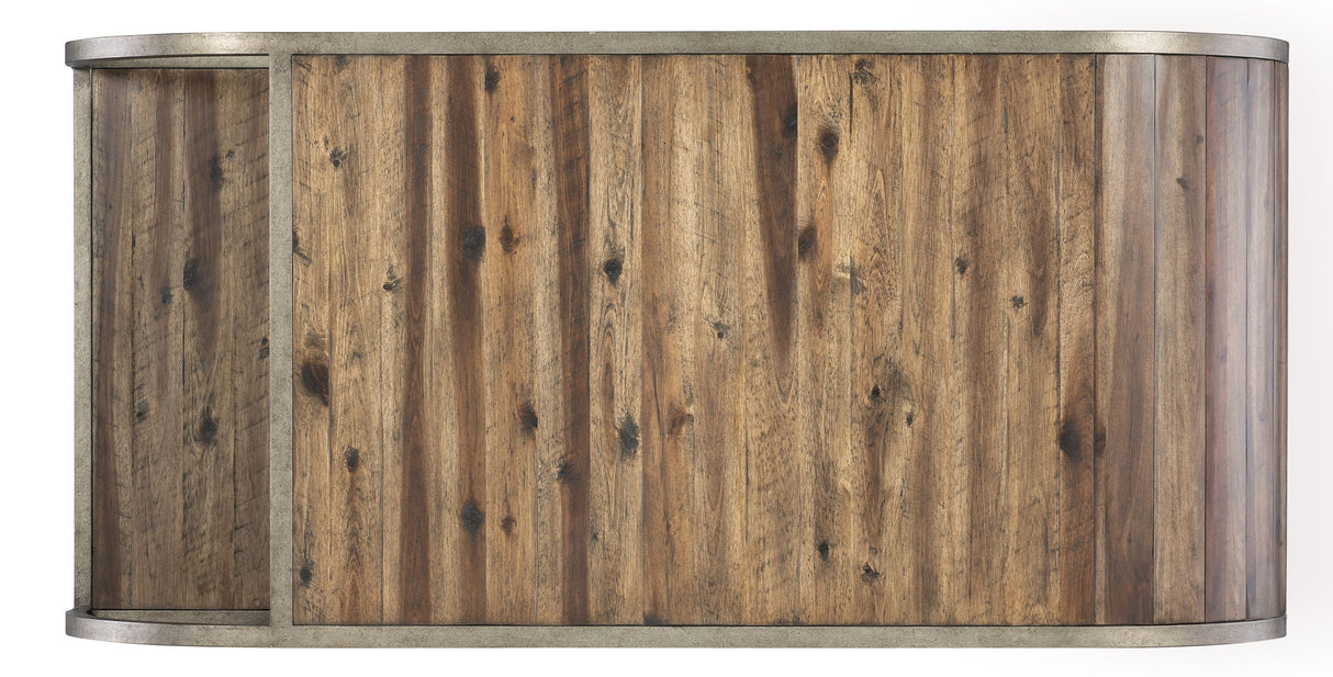 Commerce And Market - Open Ended Cocktail Table - Dark Brown