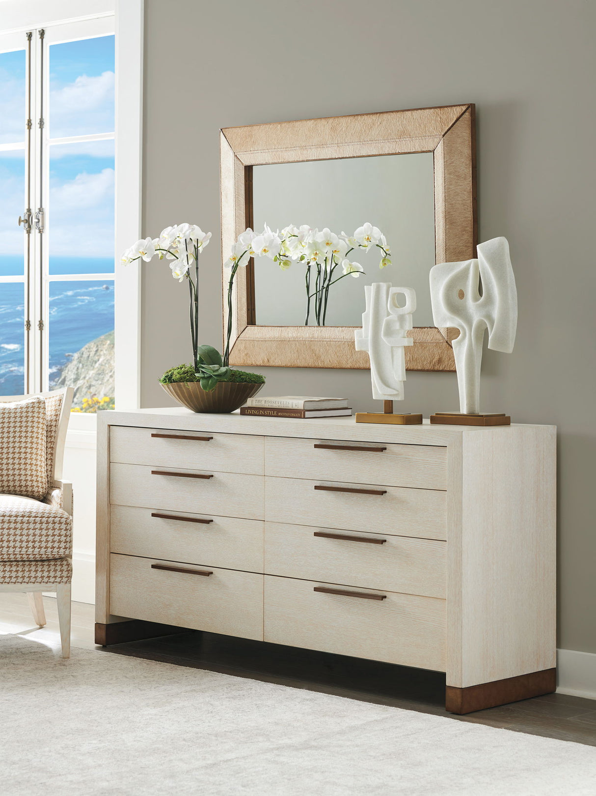 Carmel - Bluff Double Dresser - Beige