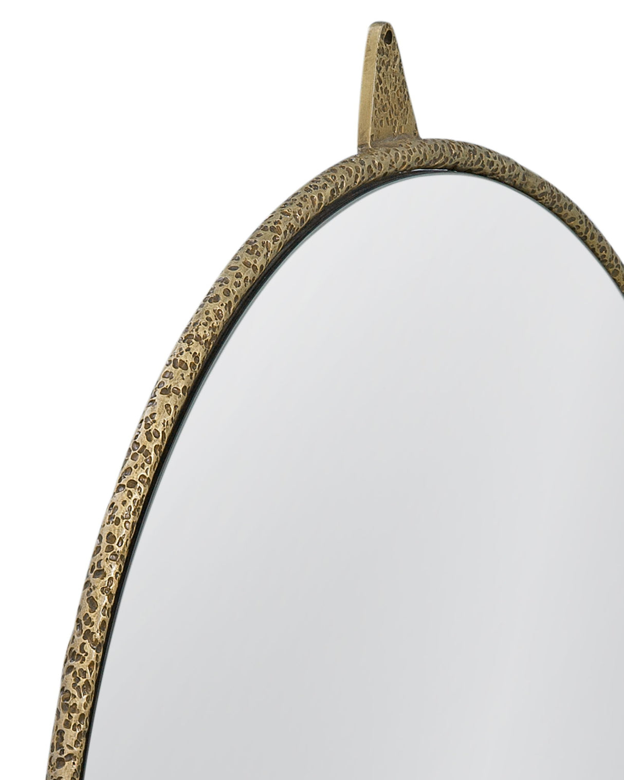 Ezra - Wall Mirror - Antique Brass