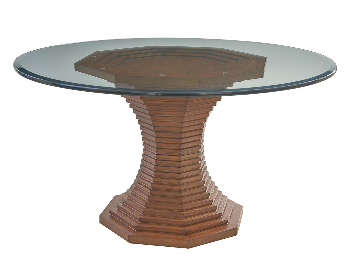 La Costa - Cabrillo Glass Top Dining Table