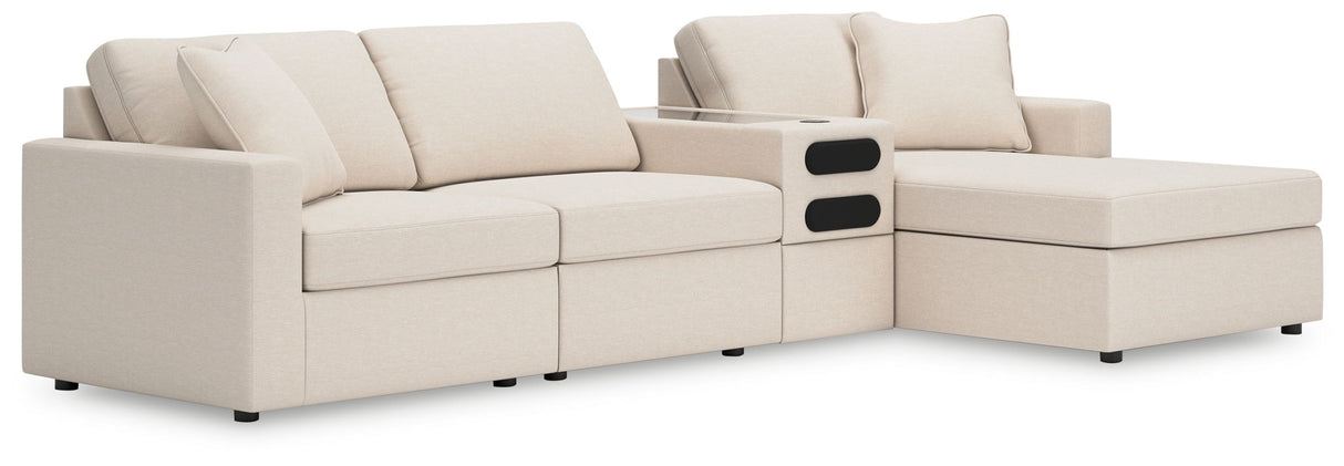 Modmax - L-Shaped Sectional - Oyster