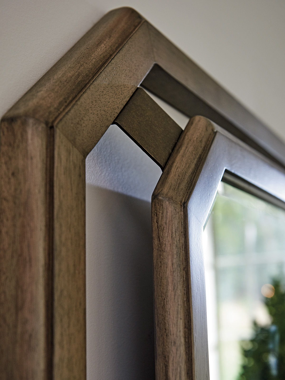 Cypress Point - Callan Square Mirror - Light Brown