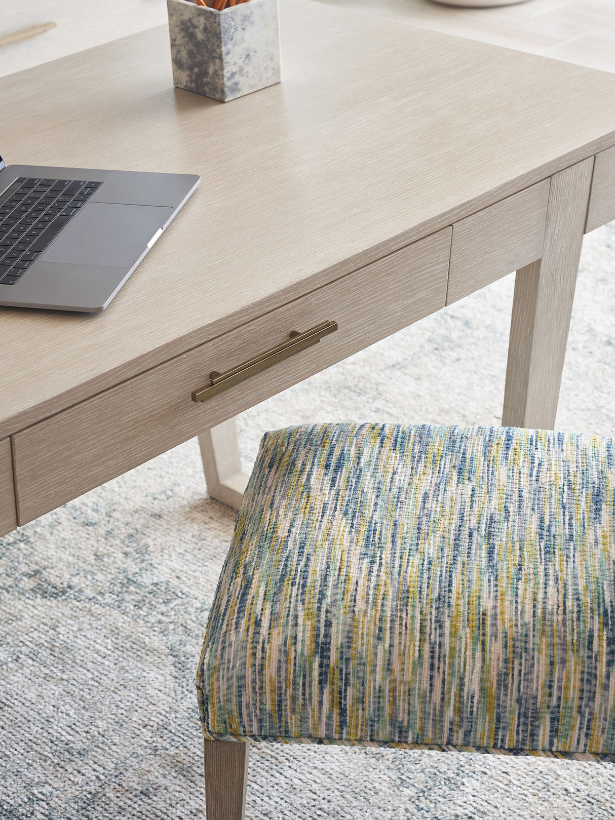 Silverstone - Revington Writing Desk - Beige