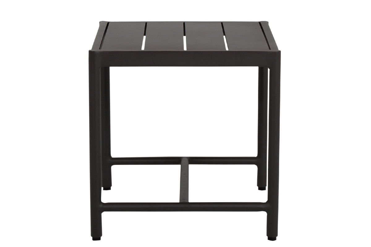 Pietra - End Table - Graphite