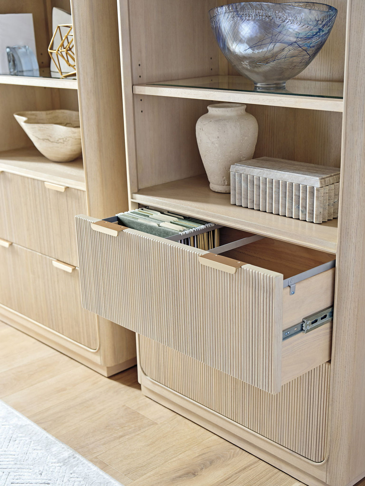 Montreux - Montreux Bookcase - Light Brown