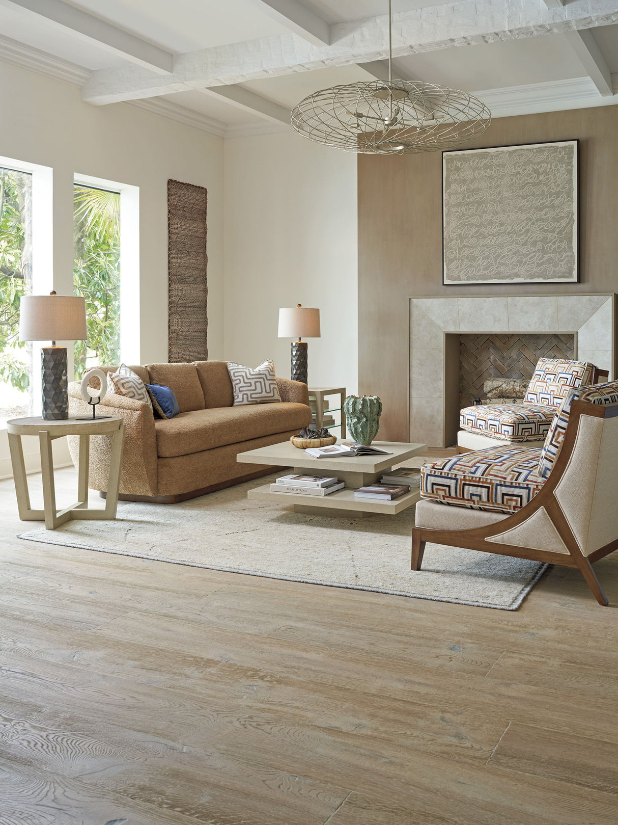 Sunset Key - Gossner Sofa - Light Brown