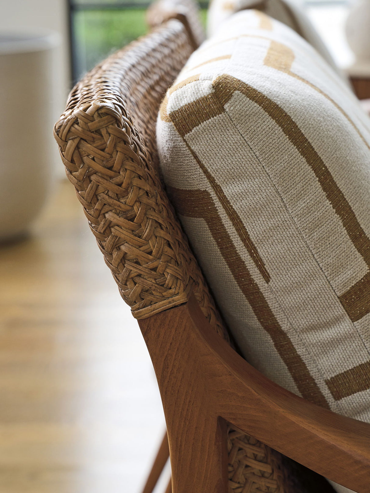 La Costa - Claremont Chair - Dark Brown / Beige