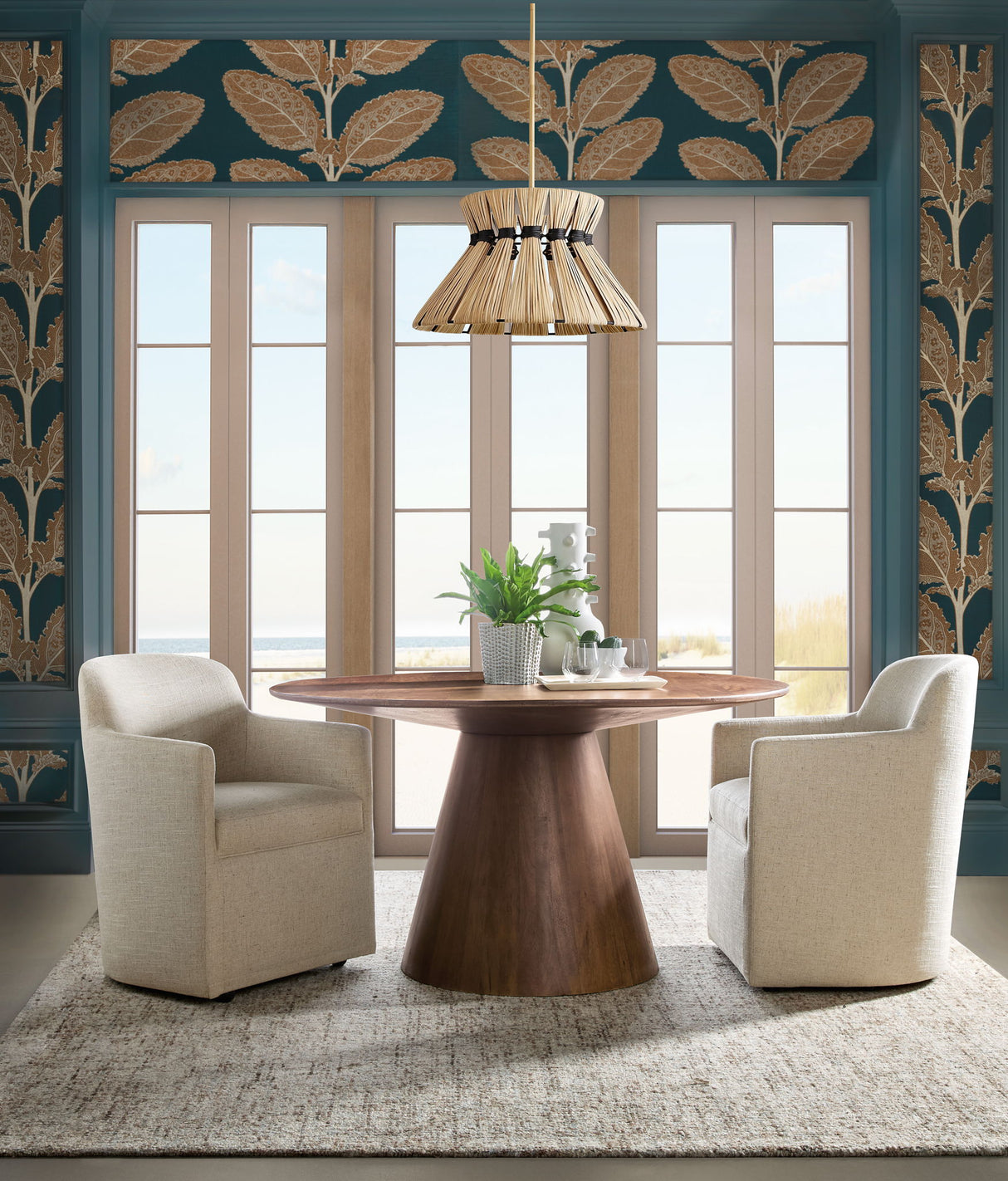 Commerce And Market - Madison Round Dining Table