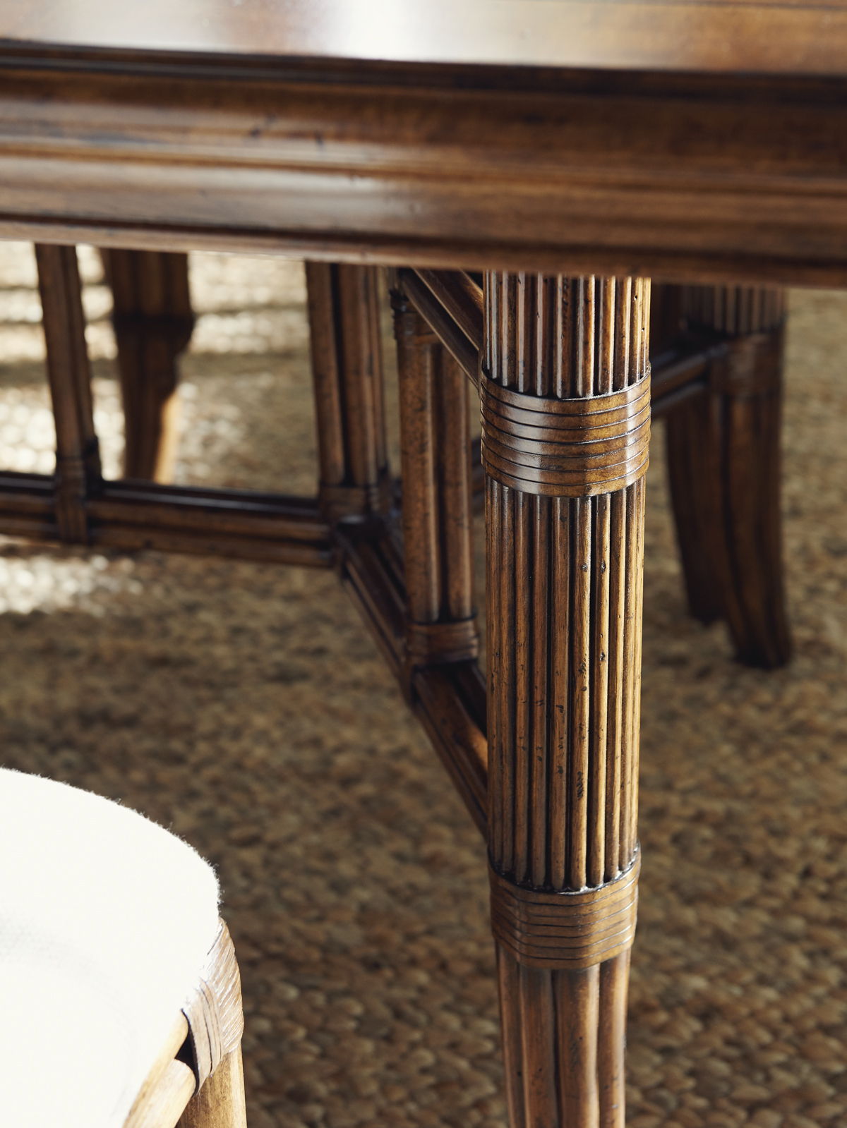 Bali Hai - Fisher Island Rectangular Dining Table - Dark Brown