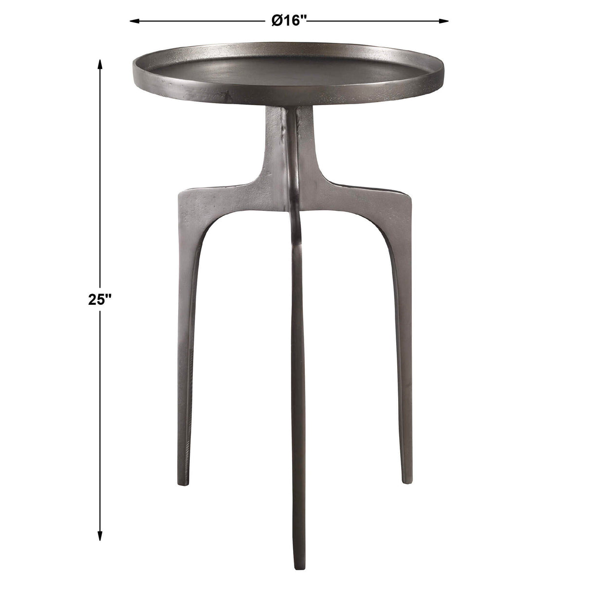 Kenna - Accent Table - Nickel