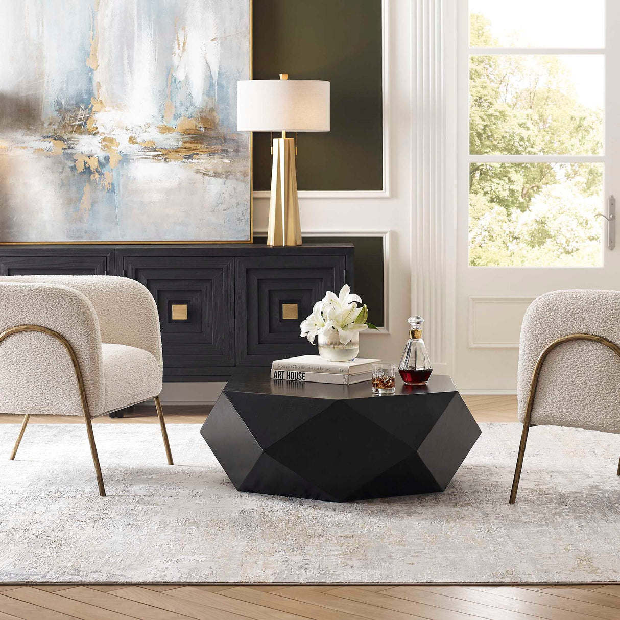 Volker - Small Coffee Table - Black