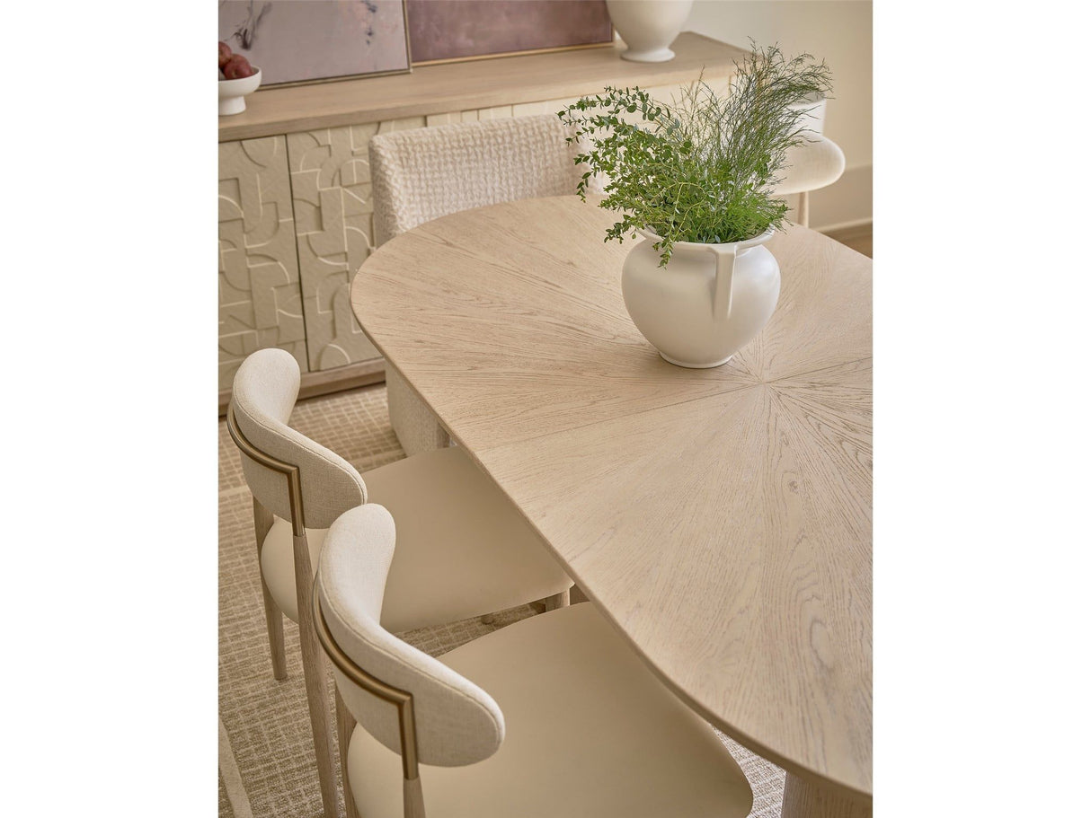 Velora - Oval Dining Table - Light Brown