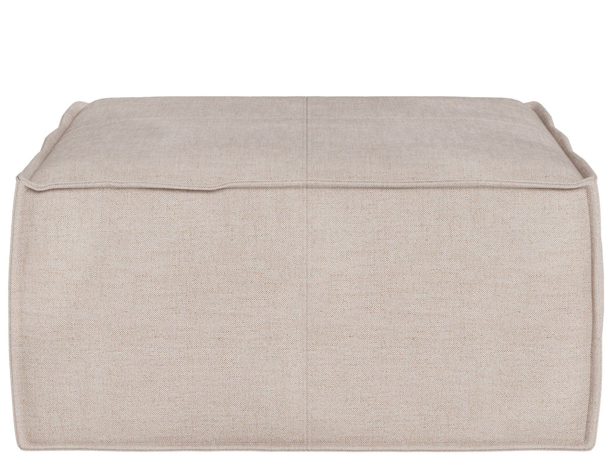 Bottega - Poof Ottoman Large, Special Order - Beige