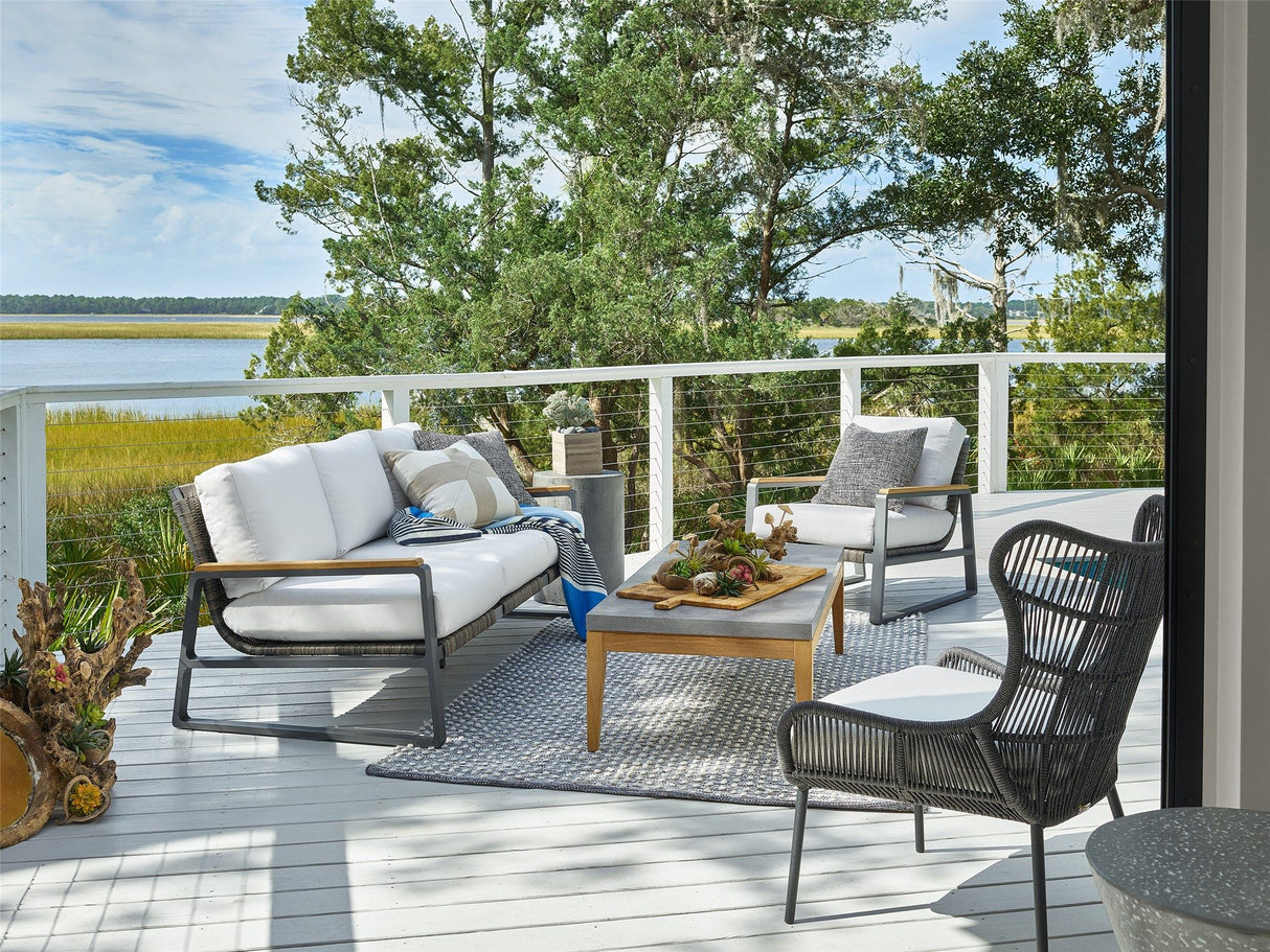 Coastal Living Outdoor / Hatteras - Chair - Black