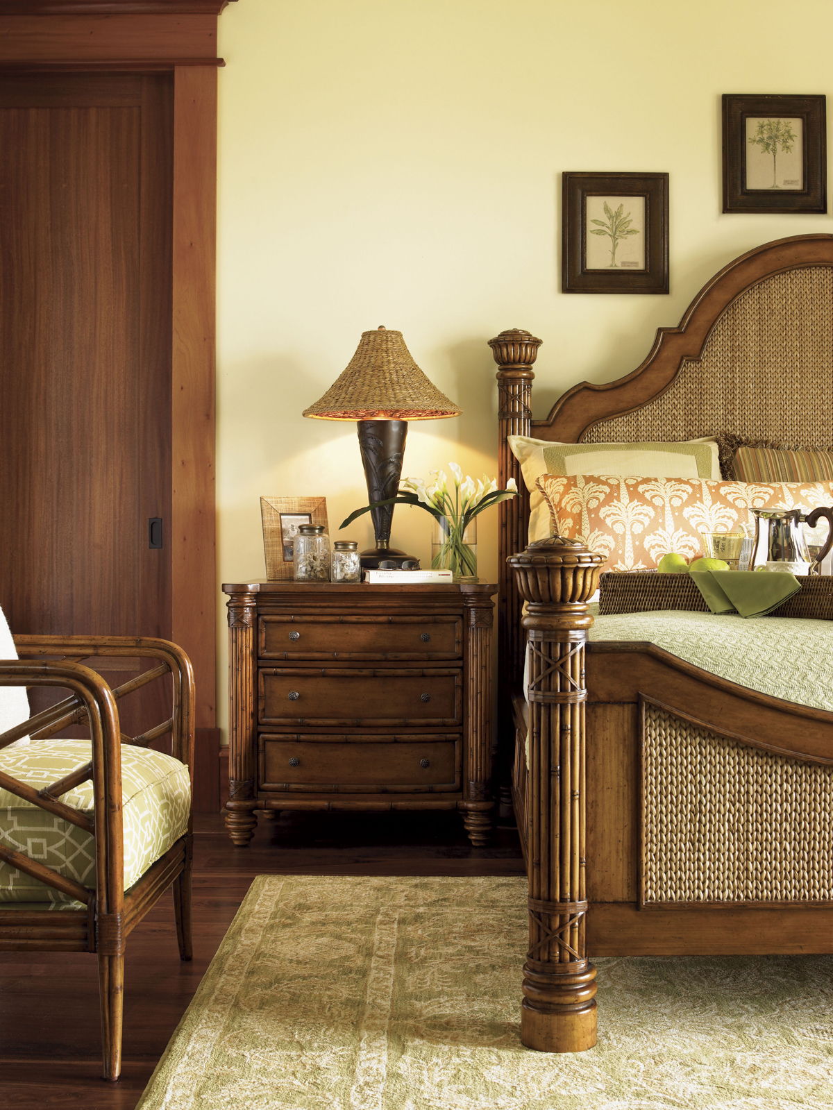 Island Estate - Barbados Nightstand - Dark Brown