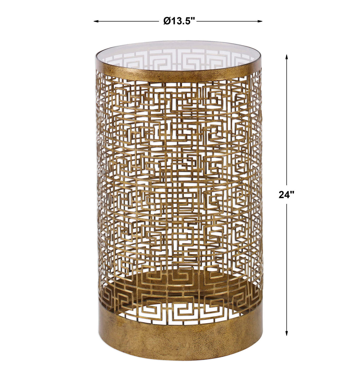 Algernon - Accent Table - Gold