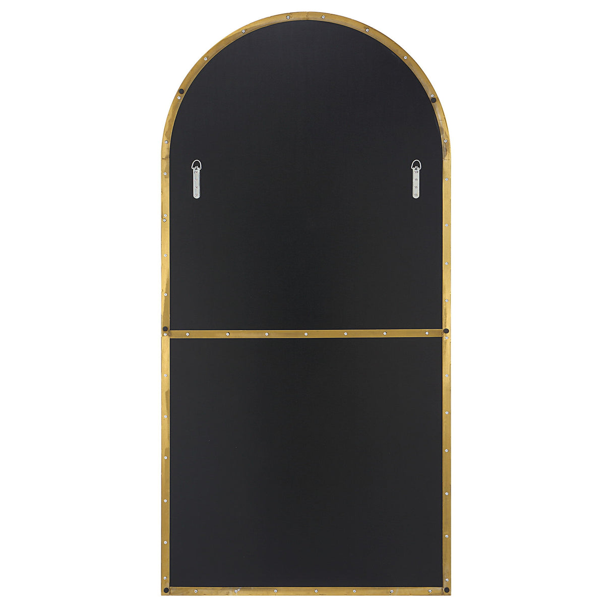 Crosley - Arch Mirror - Antique Brass