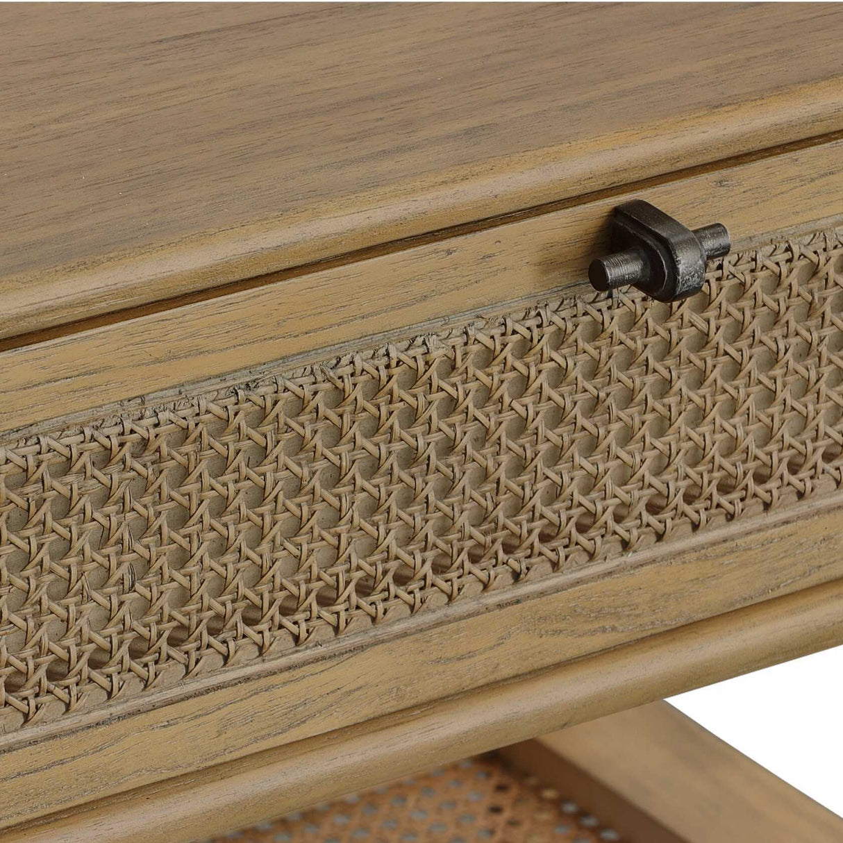 Coast - Rattan Cane Side Table - Light Brown
