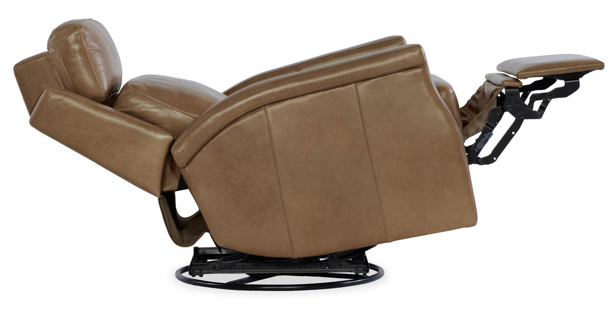 RC - Kaufman ZG Swivel Power Recliner With Pop-Up Headrest