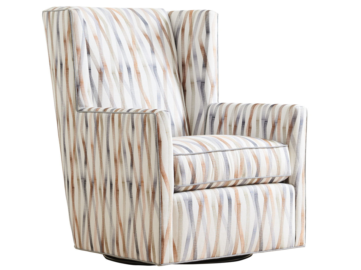 Lexington Upholstery - Finley Swivel Chair - Beige