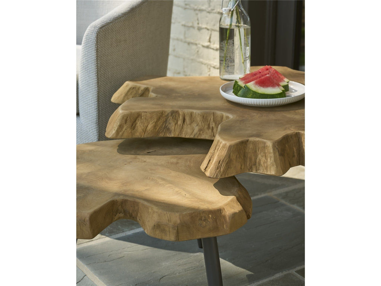 Oasis - Driftwood Nesting Tables - Light Brown