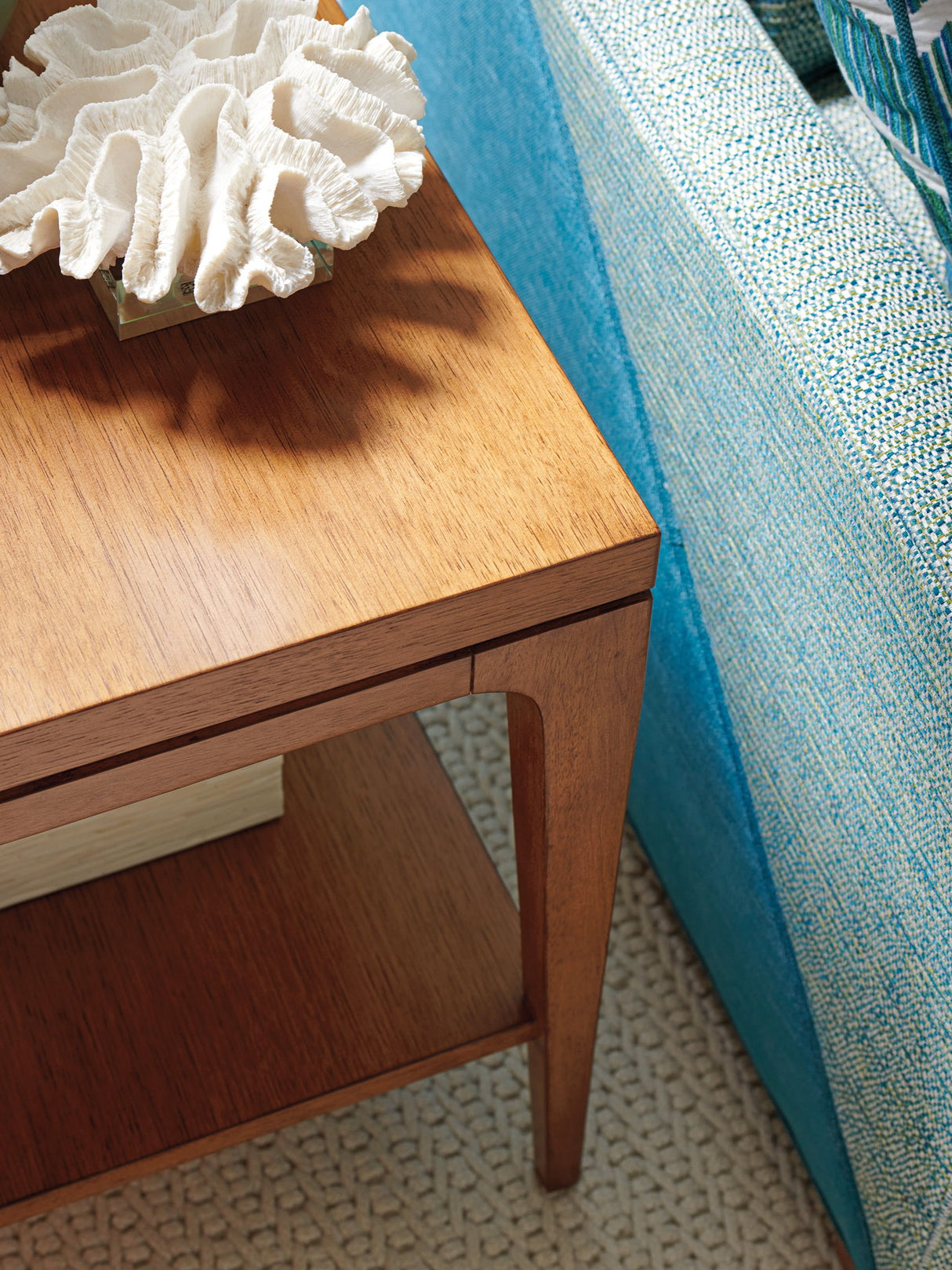 Palm Desert - Kinsley Square Lamp Table - Dark Brown