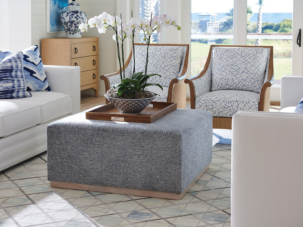 Barclay Butera Upholstery - Clayton Cocktail Ottoman