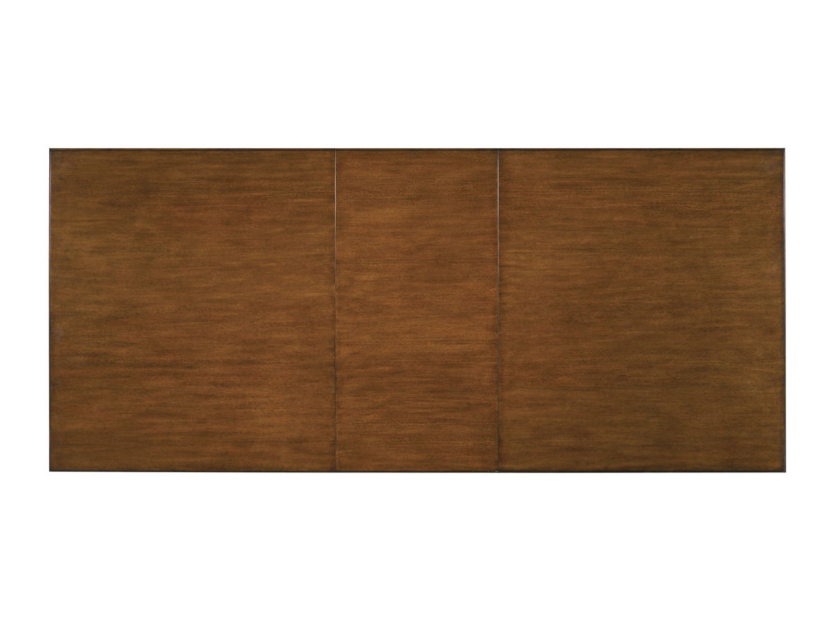 Ocean Club - Peninsula Dining Table - Dark Brown