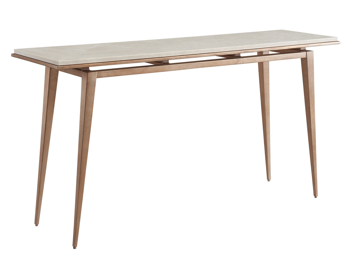 Rendezvous - Bulgari Console Table - Light Brown / Gray