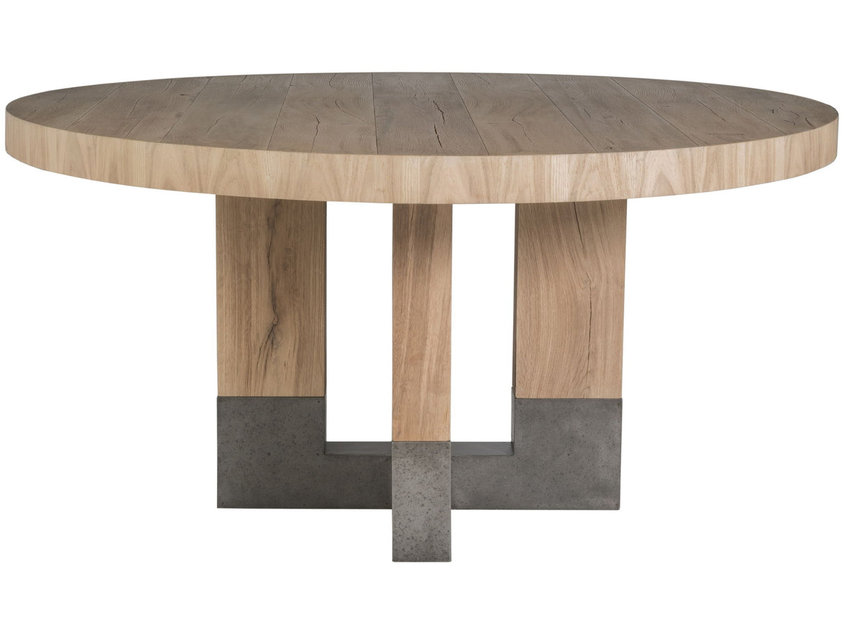 Verite - Round Dining Table - Light Brown