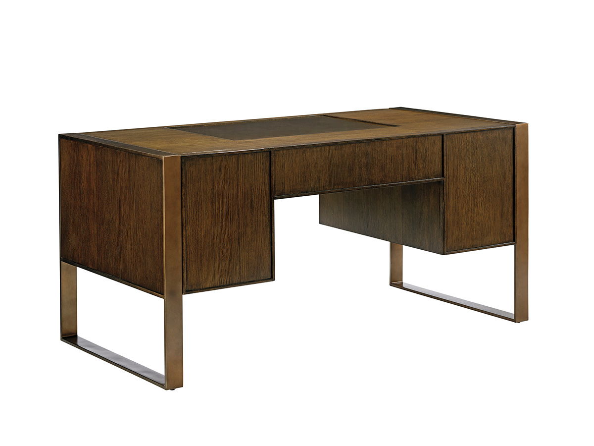 Cross Effect - Structure Desk - Dark Brown