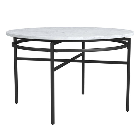 Hadley - Dining Table - Black / White