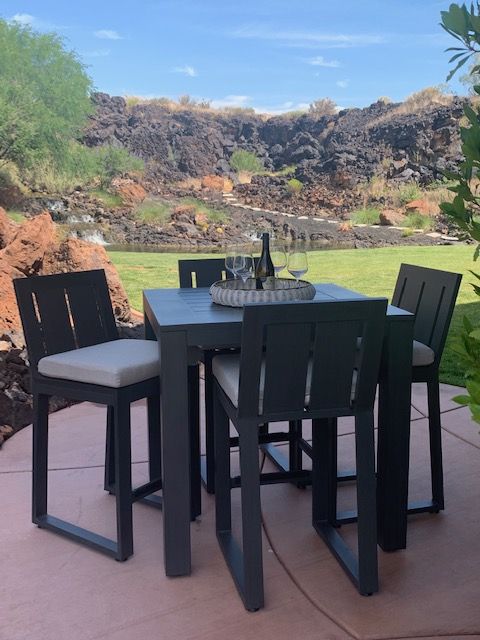 Redondo - Pub Table - Slate