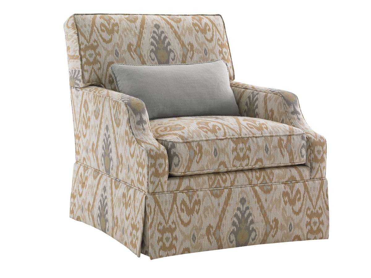 Kensington Place - Courtney Swivel Chair - Light Brown