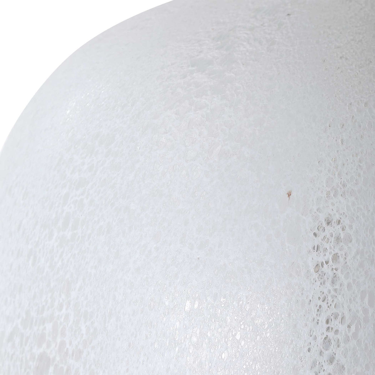 Whiteout - Mottled Glass Table Lamp - White